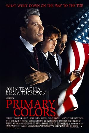 Cover image of the movie Primary Colors (1998)