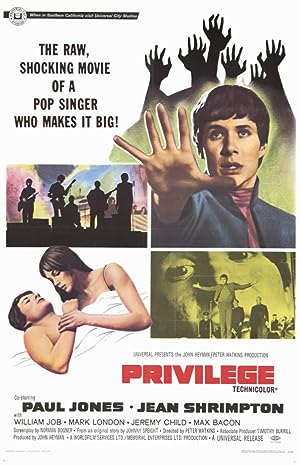 Cover image of the movie Privilege (1967)