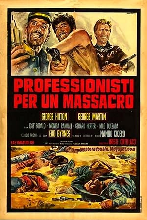 Cover image of the movie Professionals for a Massacre (1967)
