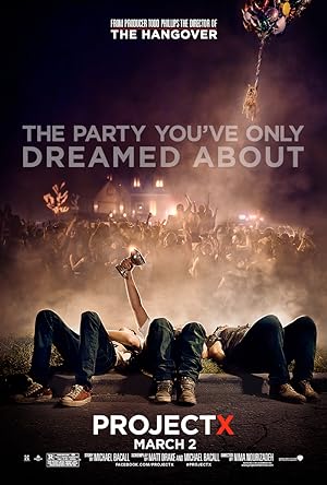 Cover image of the movie Project X (2012)