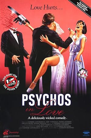Cover image of the movie Psychos in Love (1987)