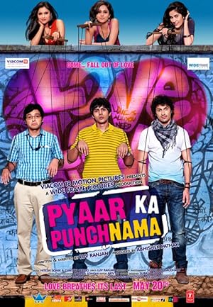 Cover image of the movie Pyaar Ka Punchnama (2011)