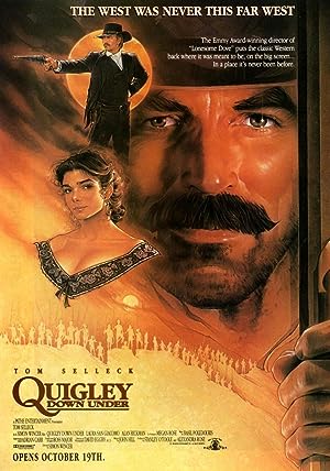 Cover image of the movie Quigley Down Under (1990)