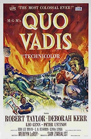 Cover image of the movie Quo Vadis (1951)