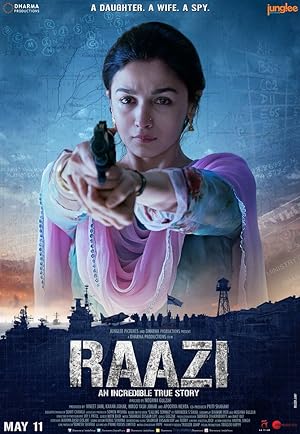 Cover image of the movie Raazi (2018)
