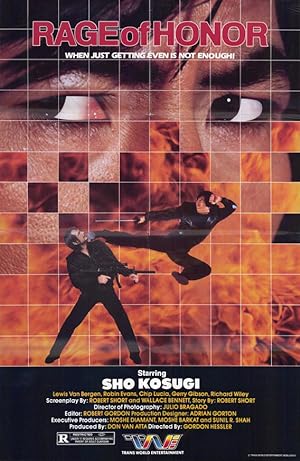 Cover image of the movie Rage of Honor (1987)