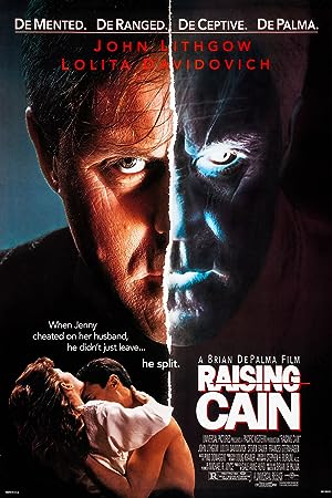 Cover image of the movie Raising Cain (1992)