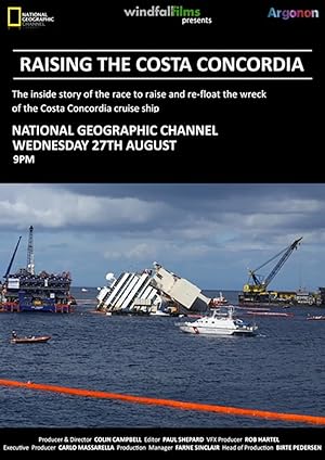 Cover image of the movie Raising the Costa Concordia (2014)