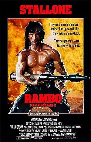Cover image of the movie Rambo: First Blood Part II (1985)