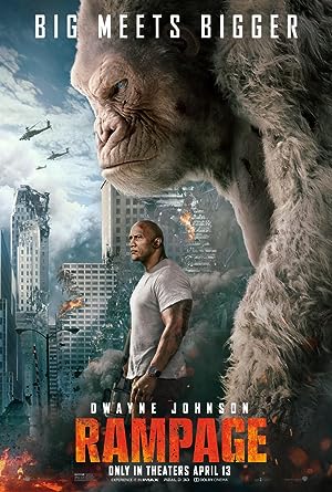 Cover image of the movie Rampage (2018)