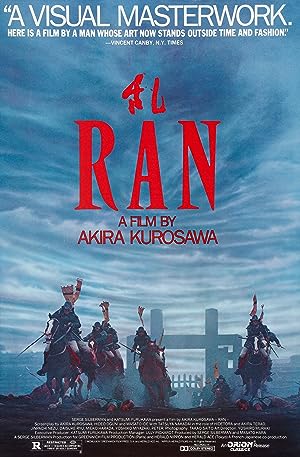 Cover image of the movie Ran (1985)