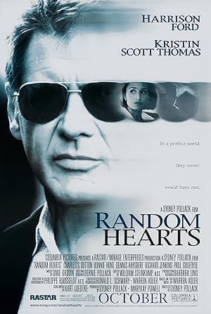 Cover image of the movie Random Hearts (1999)
