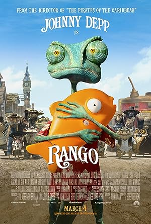 Cover image of the movie Rango (2011)