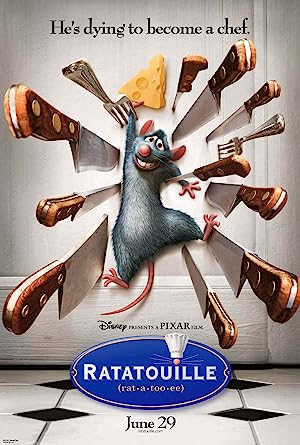 Cover image of the movie Ratatouille (2007)