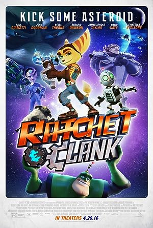 Cover image of the movie Ratchet & Clank (2016)