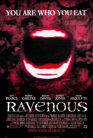 Cover image of the movie Ravenous (1999)