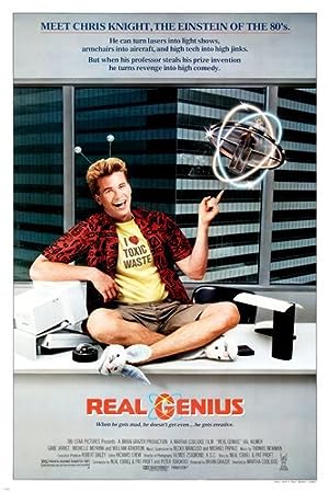 Cover image of the movie Real Genius (1985)
