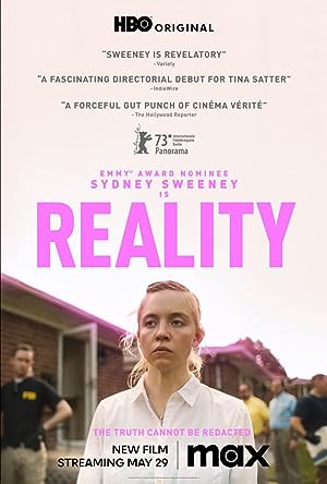 Cover image of the movie Reality (2023)