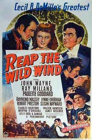 Cover image of the movie Reap the Wild Wind (1942)