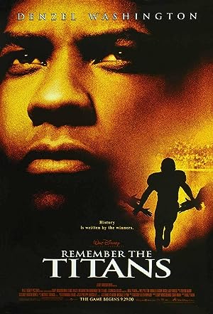 Cover image of the movie Remember the Titans (2000)