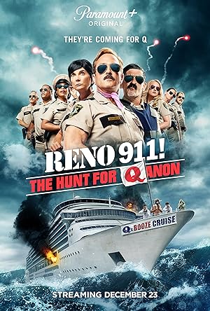 Cover image of the movie Reno 911!: The Hunt for QAnon (2021)