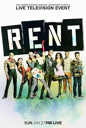 Cover image of the movie Rent: Live (2019)