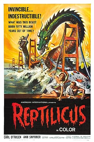 Cover image of the movie Reptilicus (1961)