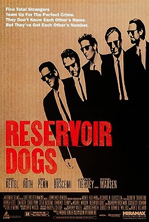 Cover image of the movie Reservoir Dogs (1992)