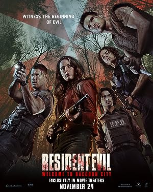 Cover image of the movie Resident Evil: Welcome to Raccoon City (2021)