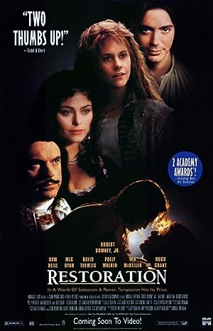 Cover image of the movie Restoration (1995)