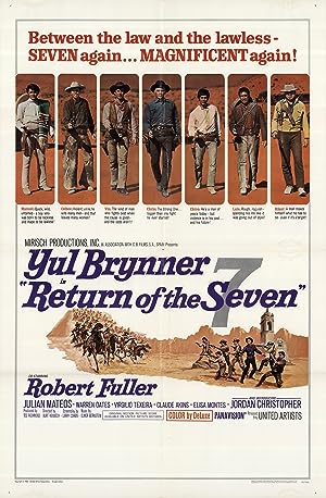 Cover image of the movie Return of the Seven (1966)