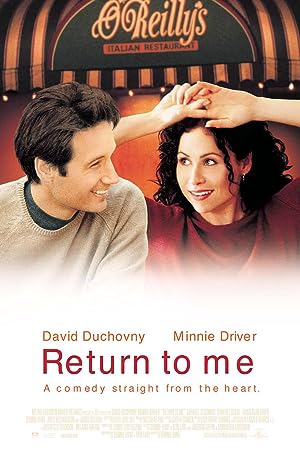 Cover image of the movie Return to Me (2000)