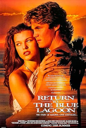 Cover image of the movie Return to the Blue Lagoon (1991)