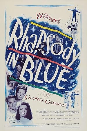 Cover image of the movie Rhapsody in Blue (1945)