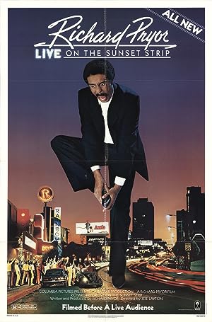Cover image of the movie Richard Pryor: Live on the Sunset Strip (1982)