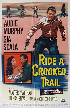 Cover image of the movie Ride a Crooked Trail (1958)