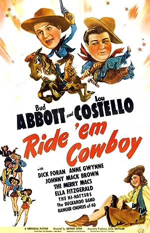 Cover image of the movie Ride 'Em Cowboy (1942)