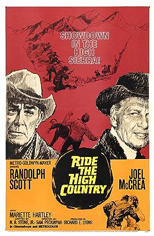 Cover image of the movie Ride the High Country (1962)
