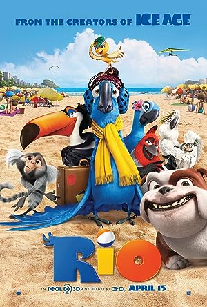 Cover image of the movie Rio (2011)