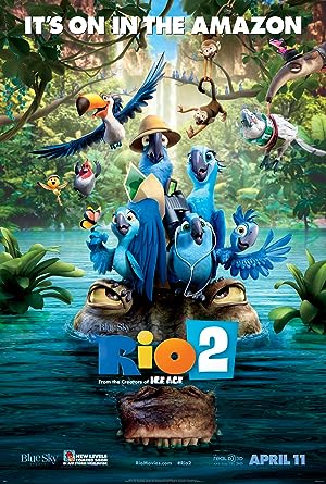 Cover image of the movie Rio 2 (2014)