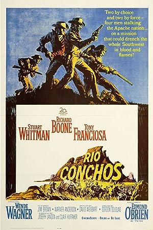 Cover image of the movie Rio Conchos (1964)