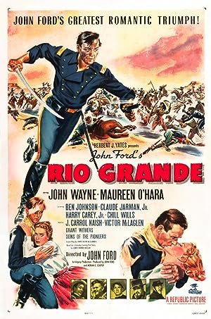 Cover image of the movie Rio Grande (1950)