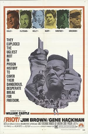 Cover image of the movie Riot (1969)