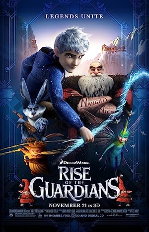 Cover image of the movie Rise of the Guardians (2012)