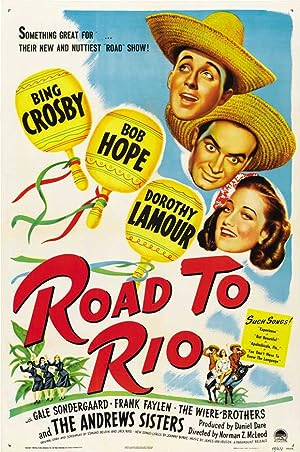 Cover image of the movie Road to Rio (1947)