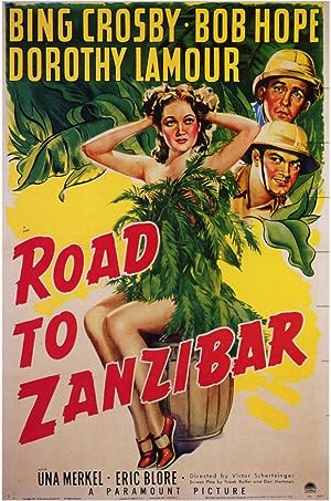 Cover image of the movie Road to Zanzibar (1941)