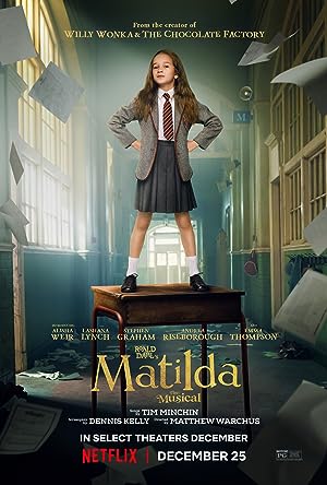 Cover image of the movie Roald Dahl's Matilda the Musical (2022)