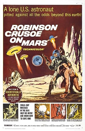 Cover image of the movie Robinson Crusoe on Mars (1964)