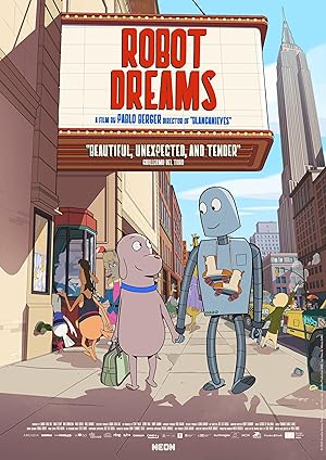 Cover image of the movie Robot Dreams (2023)