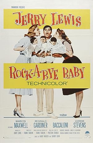 Cover image of the movie Rock-a-Bye Baby (1958)
